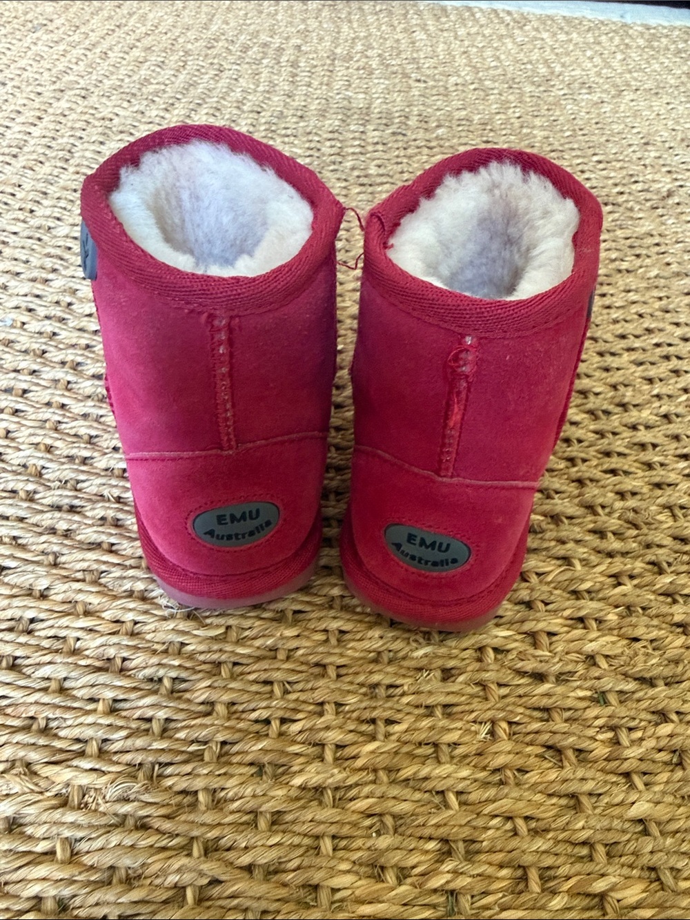 EMU Australia Pink Lined Boots